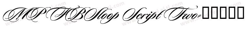 MP FBSloop Script Two字体转换